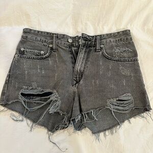 Lovers + Friends dark grey shorts